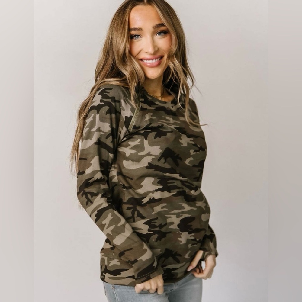 Camo Sweatshirt L/XL